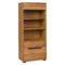 63X148X41 Wohnzimmerregal In Eiche – Sennya I Inside Wohnzimmerregal