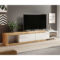 Ausziehbares Tv Lowboard In Weiß Hochglanz – Milvara With Regard To Lowboard Holz Weiß