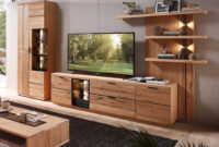 Collection H Wohnwand Dorian Eichefarben Online Kaufen | Hofmeister inside Wohnwand