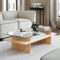 Couchtisch Aus Holz Und Glas Parallel Coffee Table Von Woud | Holzdesignpur Throughout Couchtisch Glas Holz
