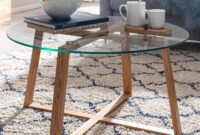 Couchtisch Finebuy Wohnzimmertisch Holz Glas Sofatisch Tisch with regard to Couchtisch Glas Holz