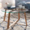 Couchtisch Finebuy Wohnzimmertisch Holz Glas Sofatisch Tisch with regard to Couchtisch Glas Holz
