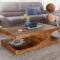 Couchtisch Massivholz 120 Cm Wohnzimmertisch Holztisch Intended For Wohnzimmer Holztisch