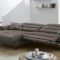 Ecksofa Mit Relaxfunktion Braun 289 X 184 Cm – Double One Inside Ecksofas Mit Relaxfunktion