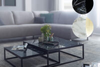 Finebuy Couchtisch 2Er Set Marmor Optik Satztisch Modern for Moderne Couchtische