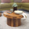 Finebuy Couchtisch Massivholz 60 Cm Wohnzimmertisch Sofatisch Rund Tisch  Braun Regarding Couchtisch Holz Rund