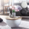 Finebuy Couchtisch Massivholz Ø 60Cm Wohnzimmertisch Rund Sofatisch Tisch  Modern Throughout Moderner Couchtisch