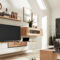 Interliving Wohnzimmer Serie 2106 – Wohnwand 620002W, Weißer Lack With Wohnzimmermöbel Holz