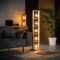Liadomo Stehleuchte Cuya, Rustikal, Aus Akzazienholz, 5 X E27 For Stehlampe Wohnzimmer