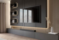 Livitalia Wohnwand C100 within Moderne Wohnwand