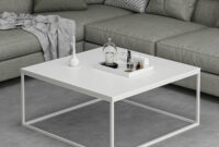 Moderner Weißer Couchtisch - Woody Fashion 90X42X90 inside Weißer Wohnzimmertisch