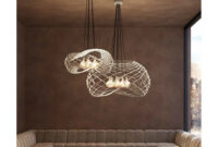 Net Italienische Design Hängeleuchte 100 Cm in Wohnzimmerleuchten