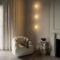 Spostaluce Wandlampe Mit Stecker Und 3 Ghost Glühbirnen With Regard To Wandlampe Wohnzimmer