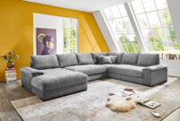 Wohnlandschaft U Form 360 Cm Breit Cord Grau Angel intended for Cord Wohnlandschaft