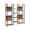 Wohnzimmerregal Industrie Design, 14 Ablagen, Metallgestell, 166X158X24Cm Within Wohnzimmerregal