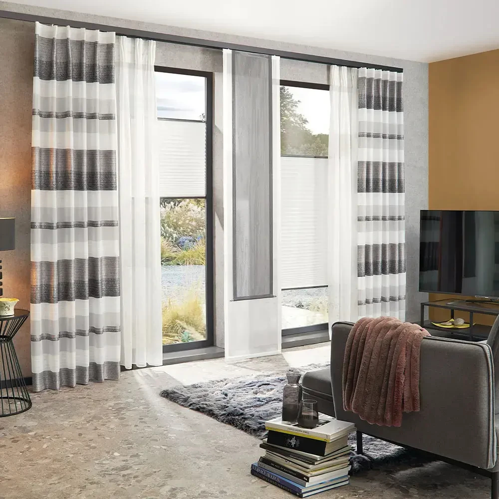 Gardinen-Deko Für Ihre Wohnräume in Moderne Gardinen Wohnzimmer
